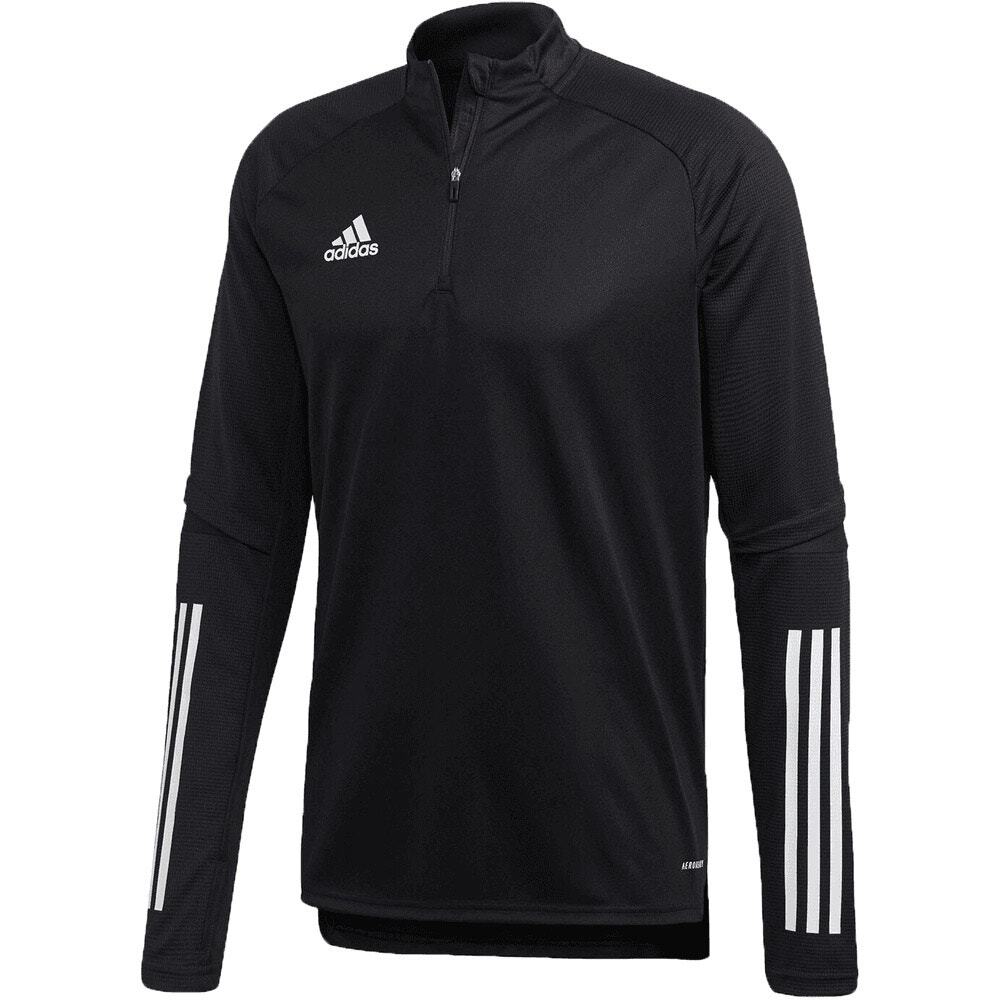 Adidas Condivo 20 Youth Size Medium Training Top Quarter Zip Kids Soccer Top EUC